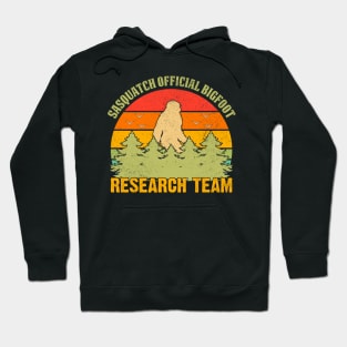 Sasquatch official bigfoot research team | Bigfoot | Big animal | Forest bigfoot Hoodie